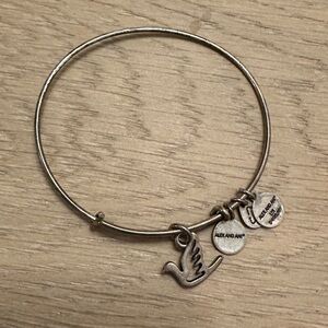 Alex and Ani bracelet silver